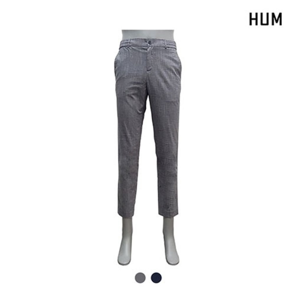 (HUM) メンズ CP テーパードバンディングパンツ (FHNMCPS117P)