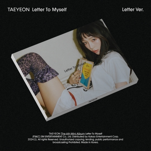 (未開封新品) [4チャン・ソン (TAEYEON) - ミニ6集 [Letter To Myself] (Letter Ver.) [ハンターチャート反映]