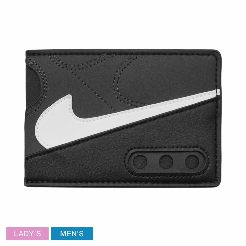 アイコン エアマックス90 カードウォレット NW0002 メンズ レディース 財布 カードケース AIR MAX ブランド シンプル カジュアル お出かけ ストリート タウンユース グレー