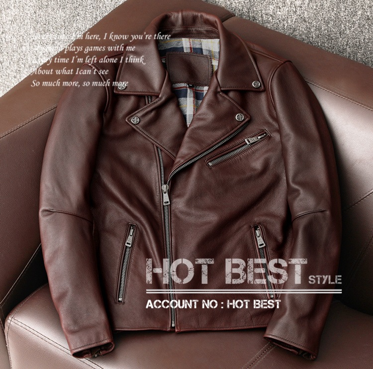 カウハイド スタンダードスタイル ダブルライダース ギフト メンズ 革ジャン レザージャケット ロンジャン クロム鞣し 牛革