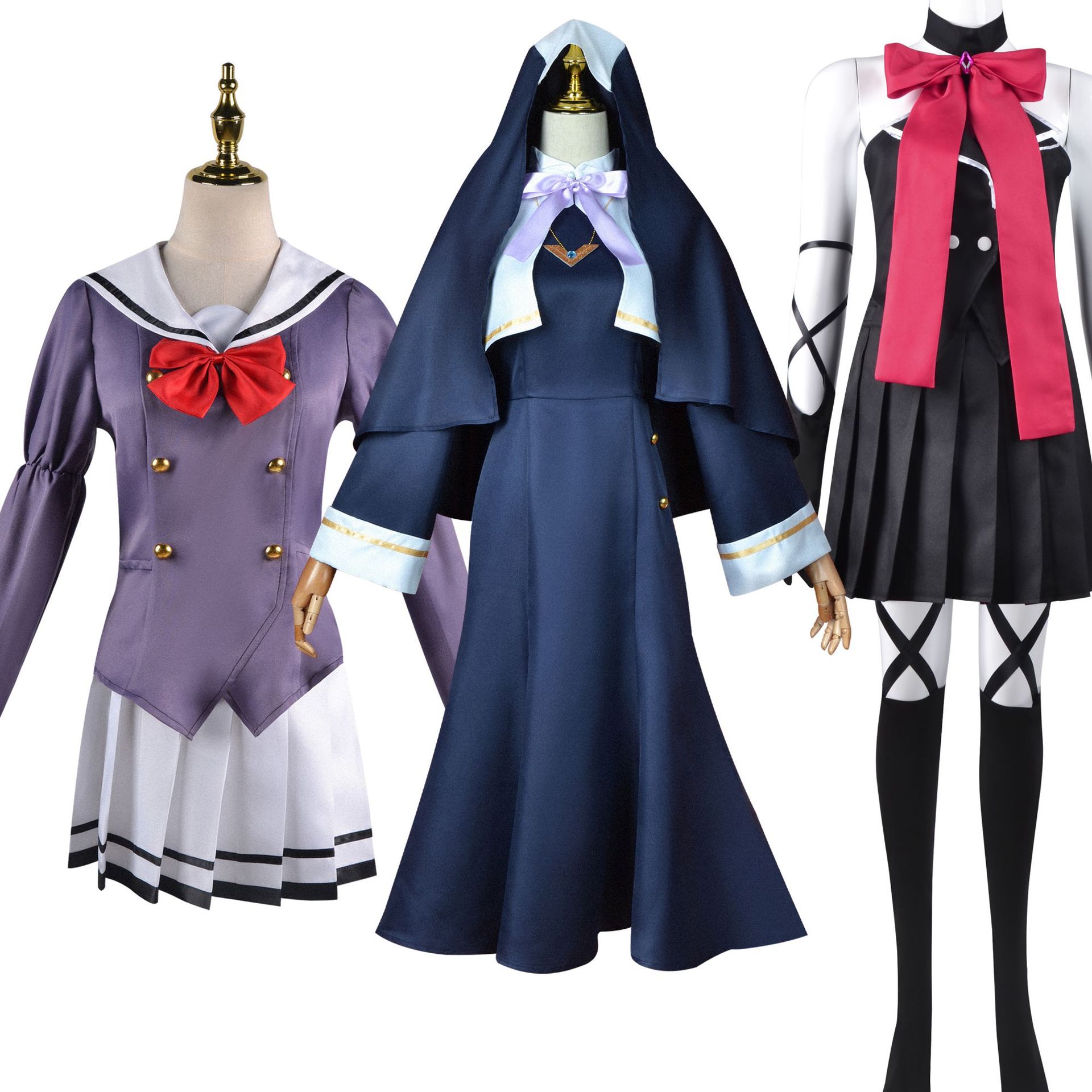 学園祭 イベント 修道女服 JK服 木更制服 コスチューム 木更キサラコスプレ服 EgageKiss 衣装セット 変装 コスプレ仮装 エンゲージキス スーツ ハロウィン 2023年新作入荷コスプレ