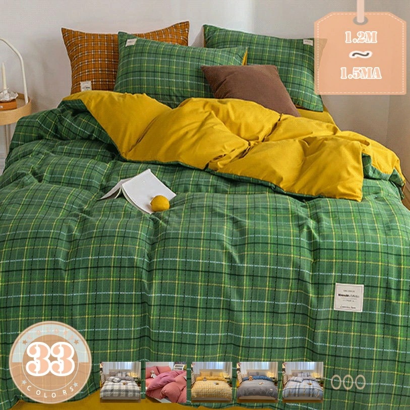 クーポン 掛け布団カバー シングル サイズ 綿 布団カバー 洗える チェック カジュアル チェック ins ダブル 掛けふとんカバー フラットシーツ ボックスシーツ ストライプ 洗い替え速乾 通気 吸