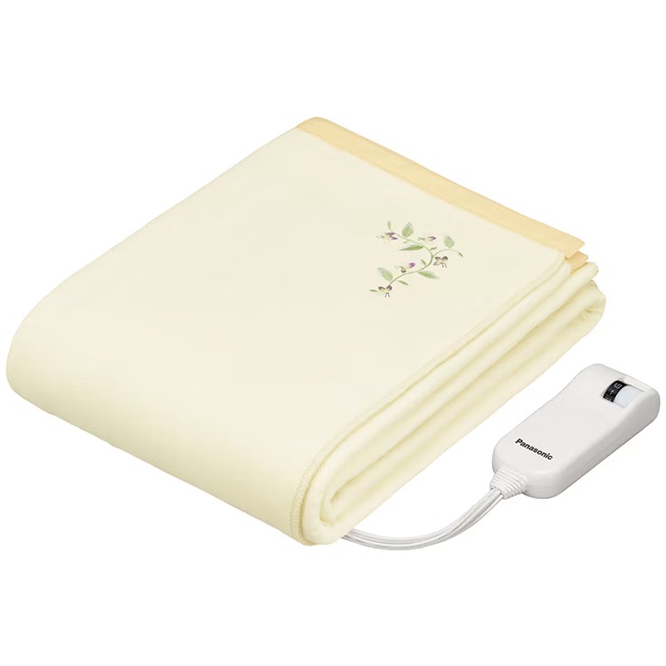 電気かけしき毛布 綿100％ シングルMサイズ 温度制御 室温センサー ダニ対策 DB-RC40M-C