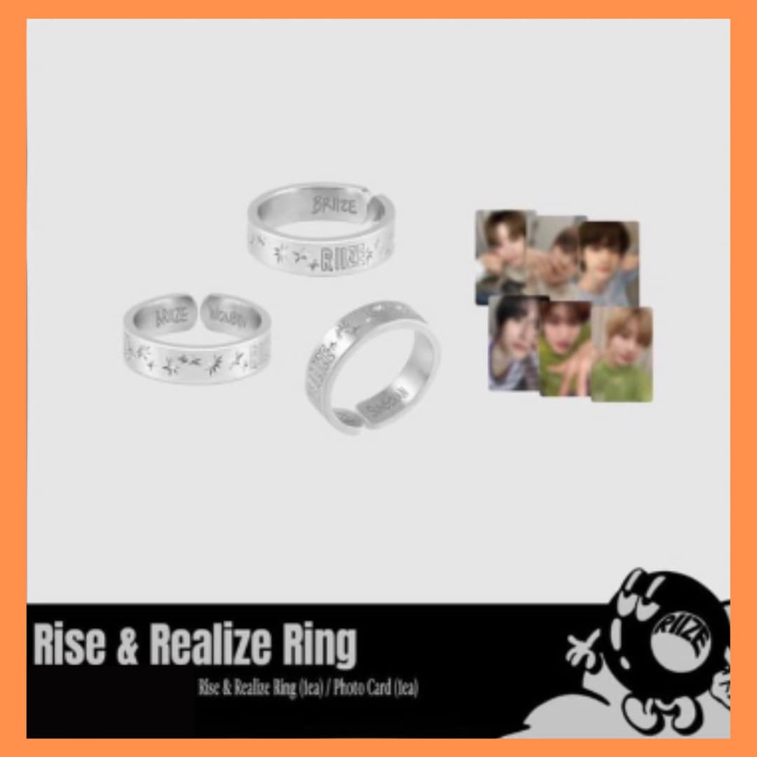 【 すぐ発送 】【 公式 】 RIIZE - EVERRIIZE - RIIZE×EVERLAND [ RIIZE & Reaize Ring ] 指輪 MD グッズ
