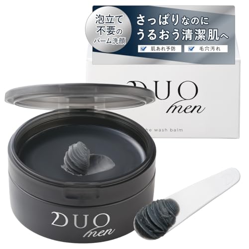 オトコの皮脂やにおいの元*を徹底洗浄 DUOmen ザ ウォッシュバーム 90g 洗顔料 クレンジング 毛穴 メンズ DUO duo デュオメン