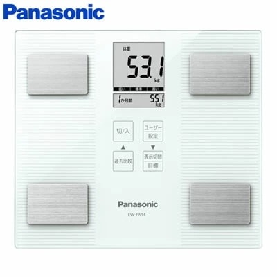 パナソニック 体組成計 EW-FA14-W ホワイト【送料無料】 5,305円