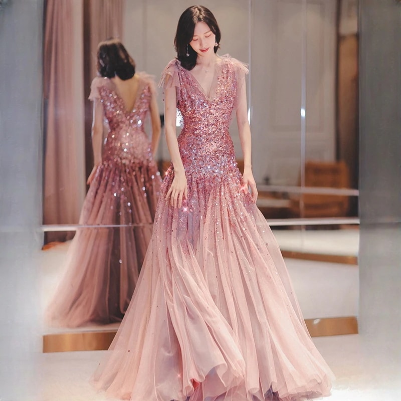 ウエディングドレス イブニングドレス カラードレス ロングドレス 演奏会 ウェディングドレス 前撮り フォーマル チュールドレス 2次会 パーティードレス