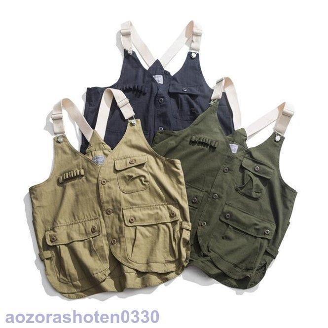 ベスト メンズ ジレベスト ミリタリー 男女共用 ワークベスト カジュアル ノースリーブ 秋 夏 春