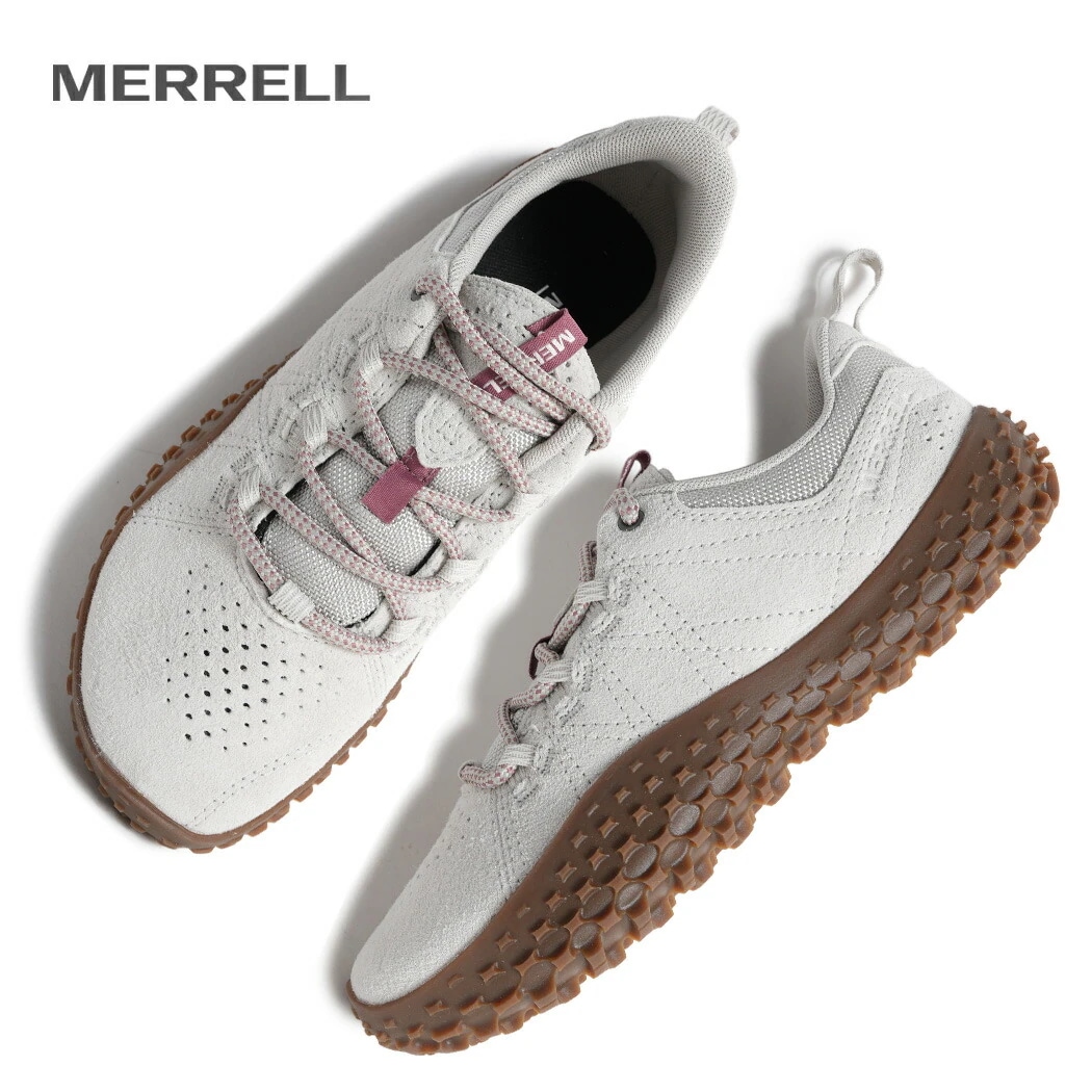 MERRELL メレル W WRAPT ウィメンズ ラプト スニーカー BIRCH ( 白 ホワイト ベージュ ベアフットシューズ ハイキング アウトドア レディース 裸足感覚 J036004 )