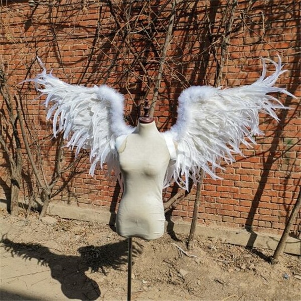 コスプレ 仮装 翼 つばさ 悪魔の翼 天使の翼 堕天使 妖精 白 クリスマスパーティー ハロウィン コスチューム 天使の羽 軽量 文化祭 衣装 変装グッズ 白 写真撮影 21,693円