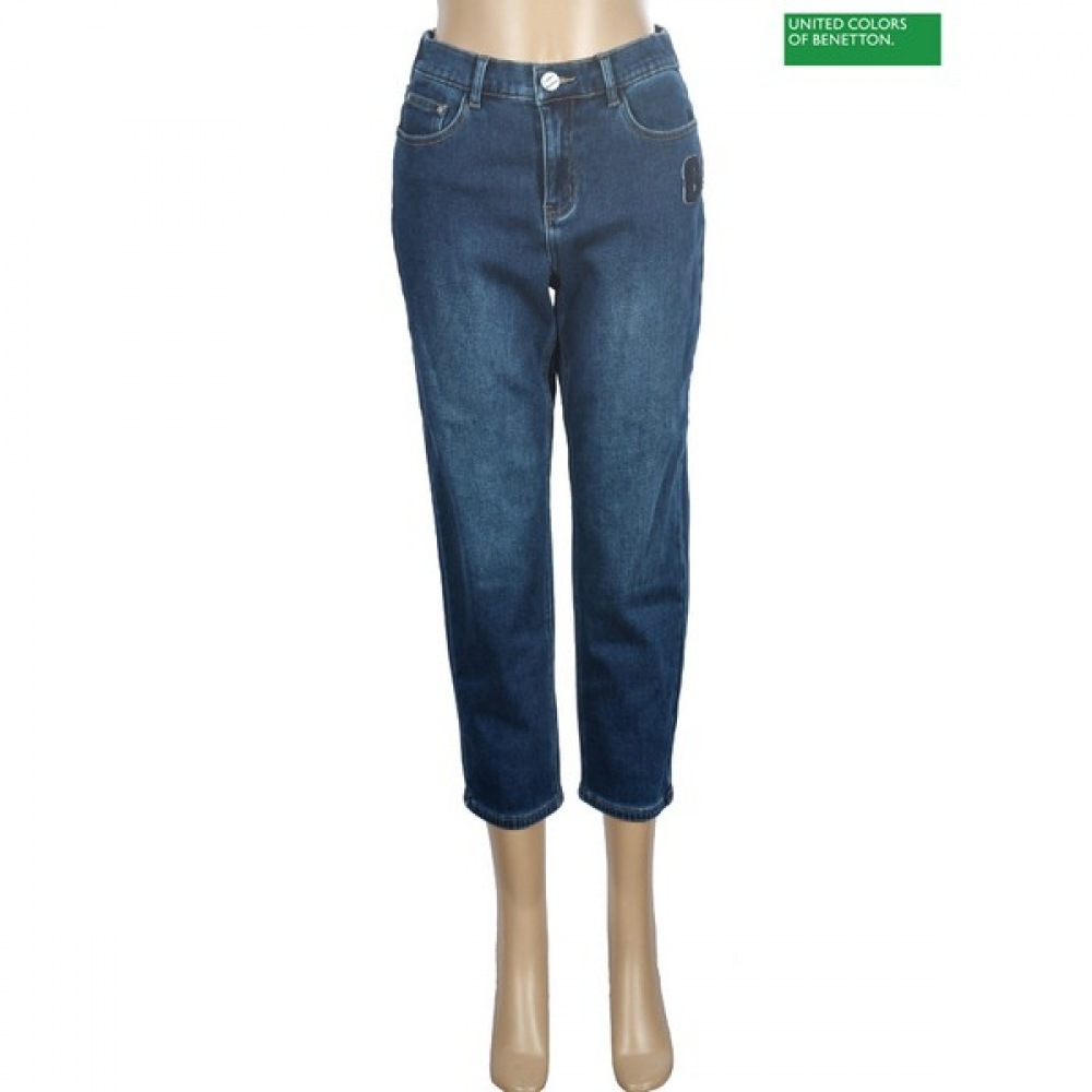 (ベネトン) ベネトンワッフェンバギー起毛デニムパンツ BADPA9461_NY