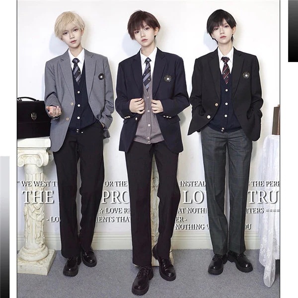 男の子スーツ 入学式スーツ 卒業式 スーツ 男の子 レンタル ゆったりサイズ jk 学生服 無地 コート 上下セット男子高生制服 フォーマル スーツジャケット 発表会 制服 長袖 コスプレ衣装 大きい