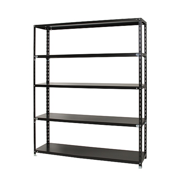 キタジマ 51010704502 スチールラック NC1800-21-5段 ブラック メーカー直送 16,795円