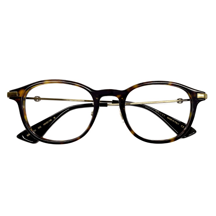メガネ GG1471OJ 002 眼鏡 メンズ レディース ユニセックス モデル ボスリントン 型 フレーム ハバナ べっ甲 カラー Bee ビー 蜂 正規品 gg1471oj ダミーレンズ発送