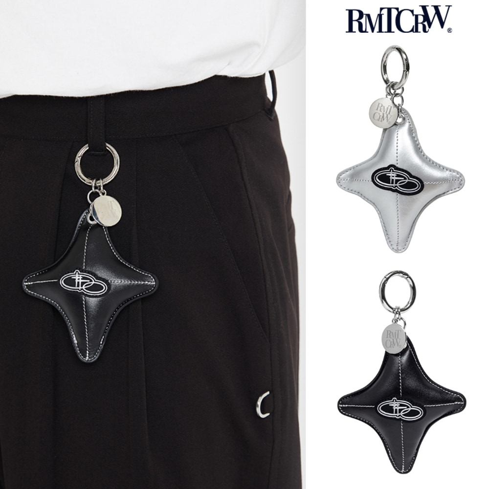 【ROMANTIC CROWN】 SHINING LOGO CUSHION KEY-RING