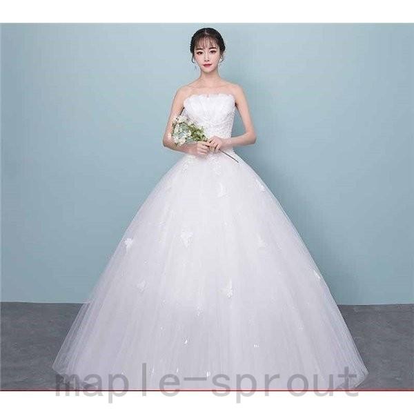 激安 ウェディングドレス aライン オフショルダー レース 二次会 シンプル マキシ 刺繍 花嫁 披露宴 ブライダル 結婚式 ロングドレス 演奏会