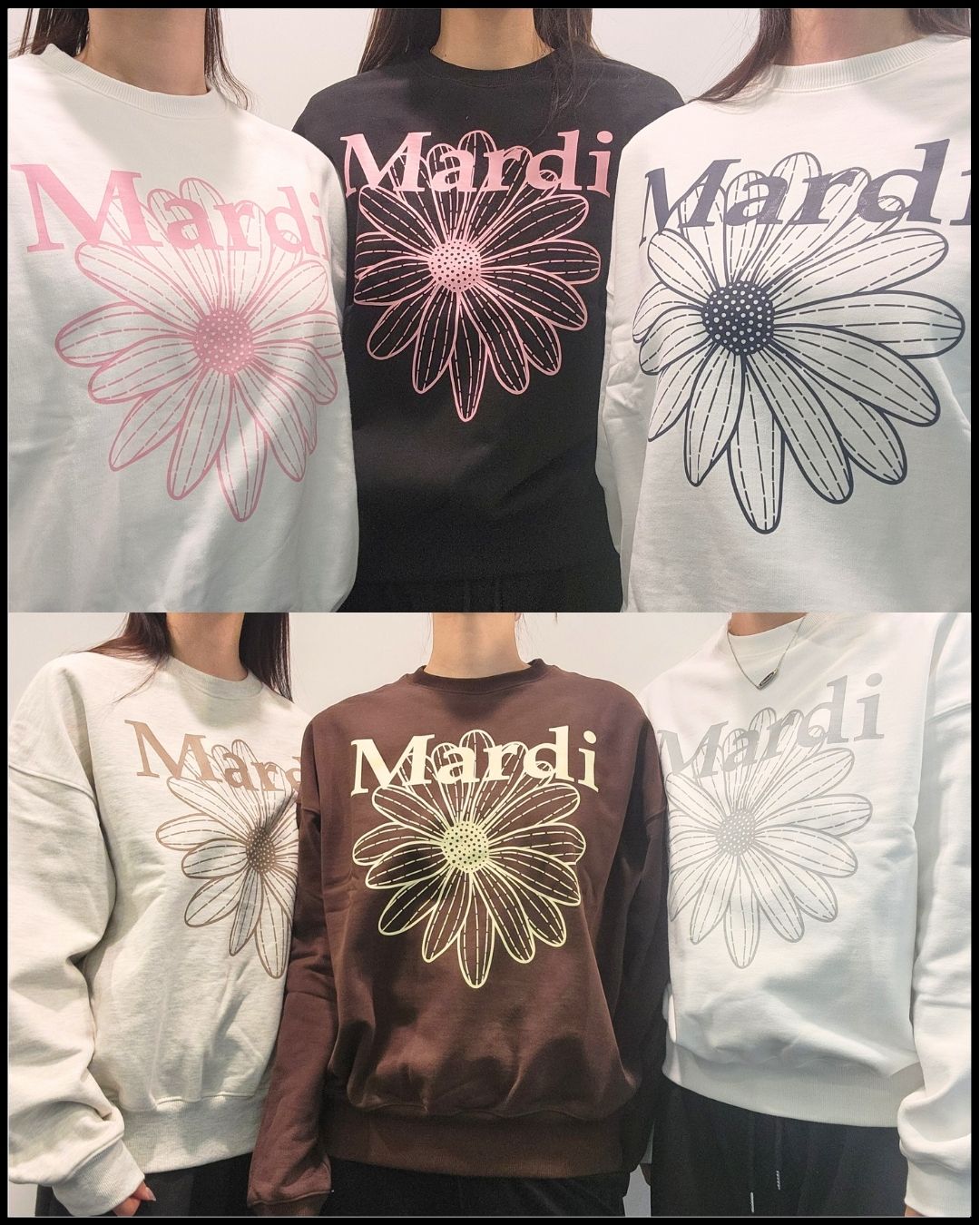 Qoo10 Mardi Mercredi 25SS 新作カラー登場！ ロゴ 長袖