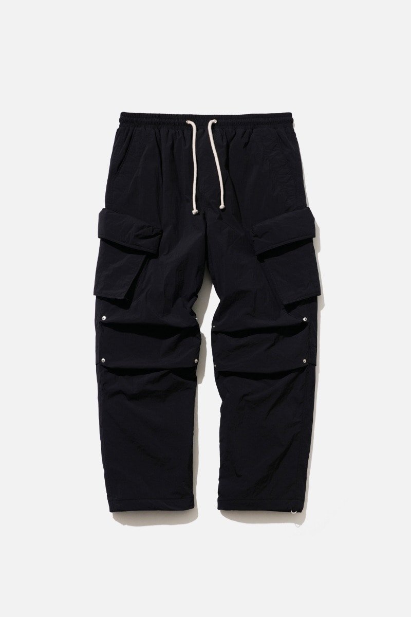 【AECA WHITE】 CARGO PARACHUTE PADDING PANTS : 3COLOR