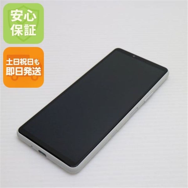 美品 Xperia 10 III SOG04 ホワイト 白ロム 本体 即日発送 土日祝発送OK 75