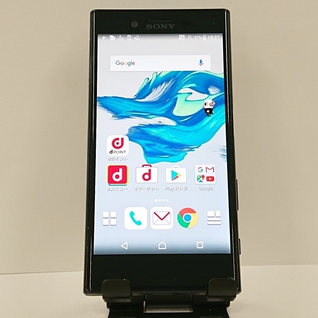 Xperia X Compact SO-02J ドコモ ユニバースブラック 送料無料 本体 c06033 【中古】