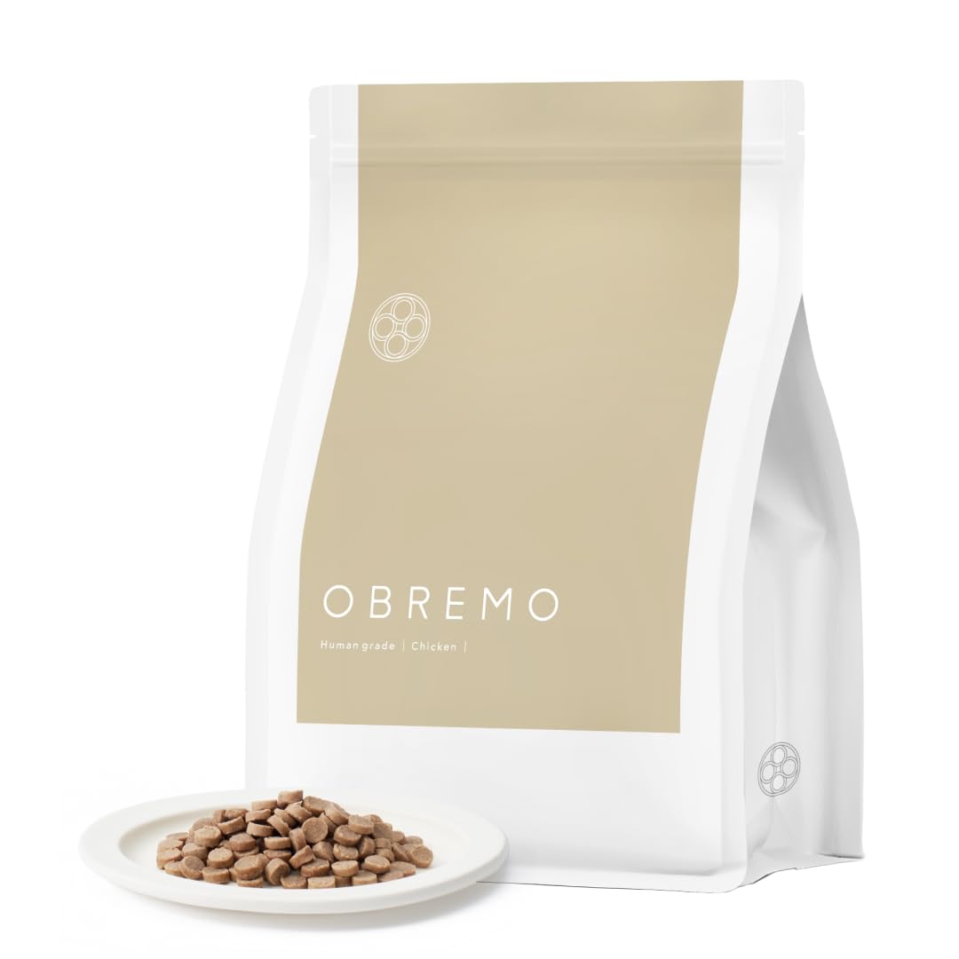 OBREMO オブレモ ドッグフード 鶏肉 全犬種 全年齢対応 オールステージ ペットフード ドライ ドッグフード 総合栄養食 小麦グルテンフリー （800g×1袋）