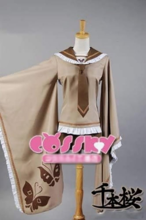 コスプレ衣装 vocaloid（ボーカロイド）千本桜　 鏡音リン風　衣装＋ウィッグ ＋靴　 　コスプレ　コスチューム 12,000円