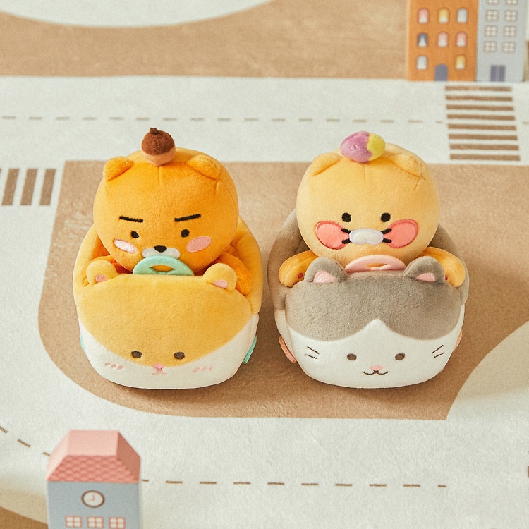 ゴゴシン 自動車 ぬいぐるみ_リトルライオン チュンシク