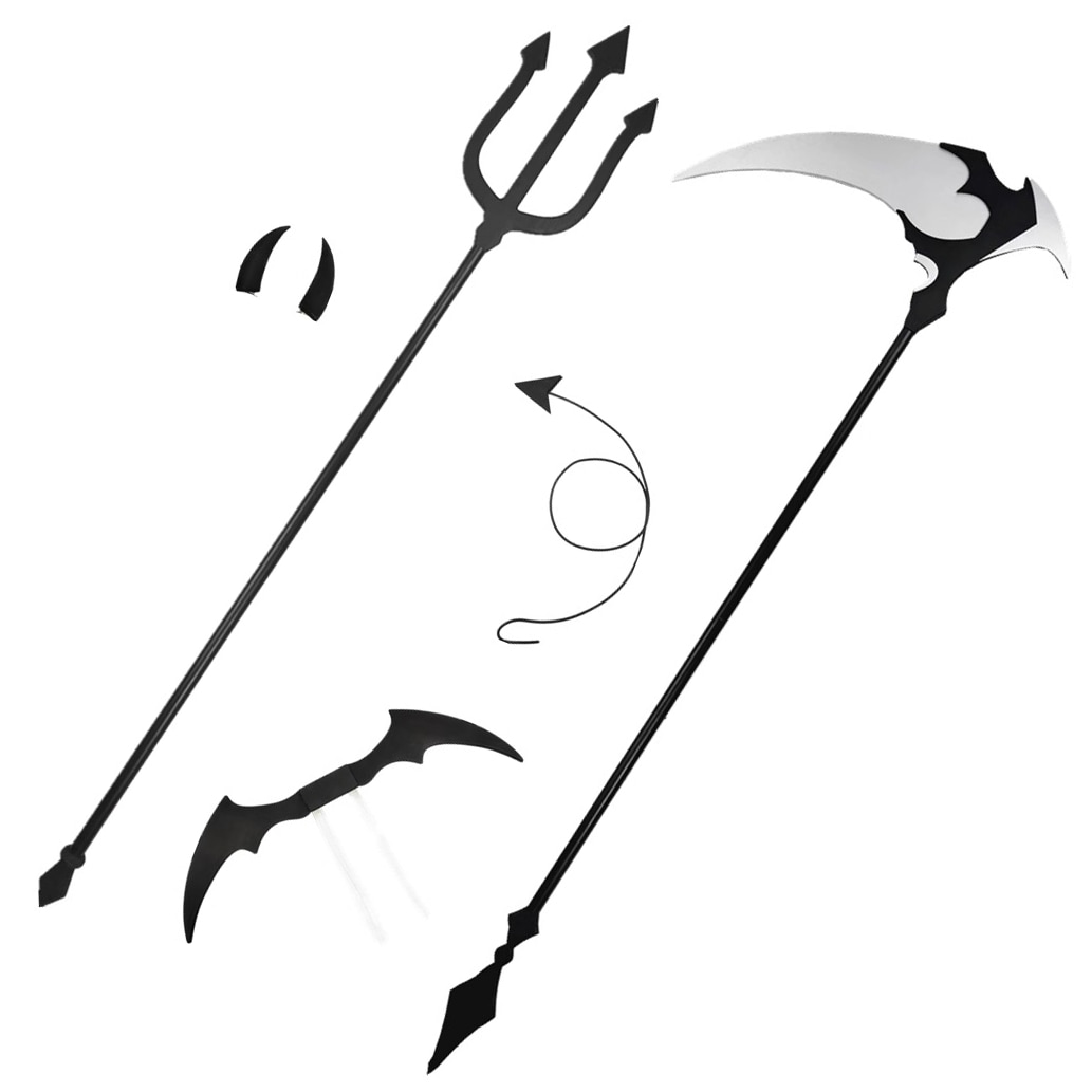 Monenjoy 初音ミク×ラスカル　小悪魔　Meiko　法杖　道具　翼　ハロウィン コラボ 仮装　学園祭 舞台公演 文化祭 漫遊展