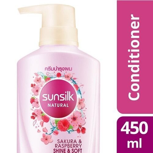 新しいブランド Sunsilk Sakura Conditioner 450ml Soft and Shine Raspberry and コンディショナー