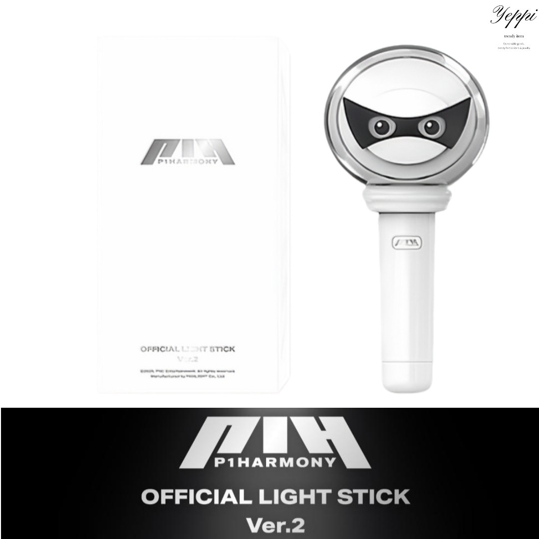 【当日出発 】P1Harmony - OFFICIAL LIGHT STICK ver.2 当店特典 公式ペンライト 応援棒 公式グッズ