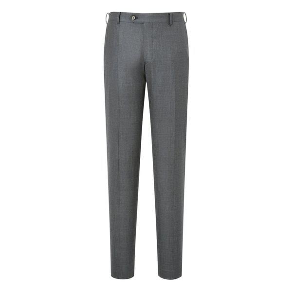 [25SS] グレーメランジ ウール混紡パンツ DMPA5BC81G2