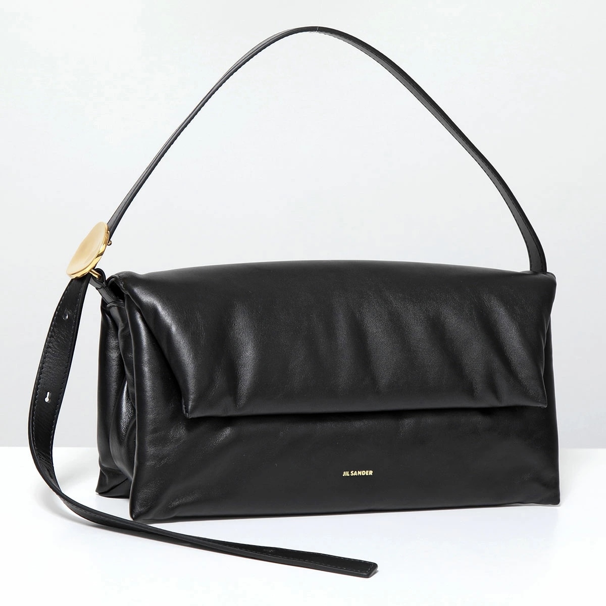 JIL SANDER ジルサンダー ショルダーバッグ Origami Shoulder Bag オリガミ J07ZH0018 P6569 レディース レザー クロスボディ 鞄 001/BLACK