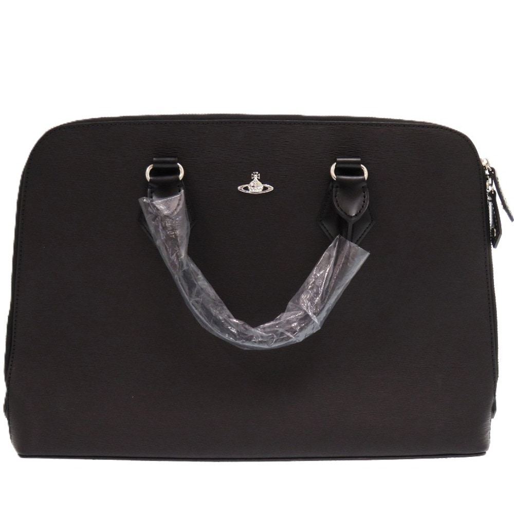 未使用品 オーヴ vwb844 ビジネスバッグ レザー/レザー ブラック 1494【中古】 レディース