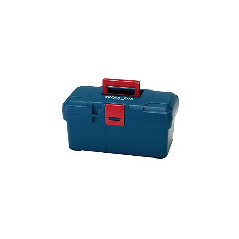 即納：イチネンTASCO TA982RB-2 中皿付工具箱450×245×210mm