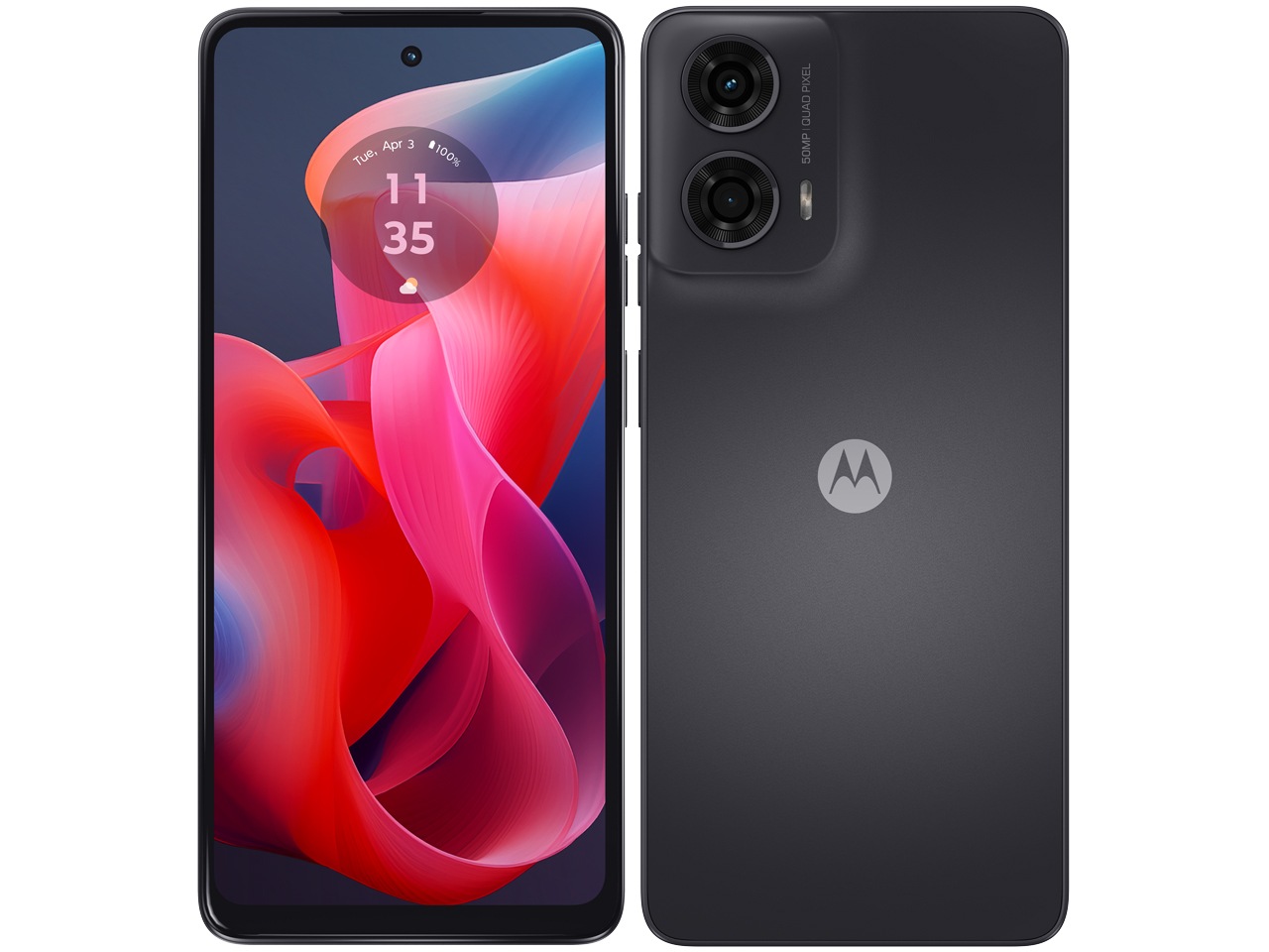 「新品」SIMフリー moto g24 [マットチャコール] 8 128GB 6.6インチ 本体 13,454円