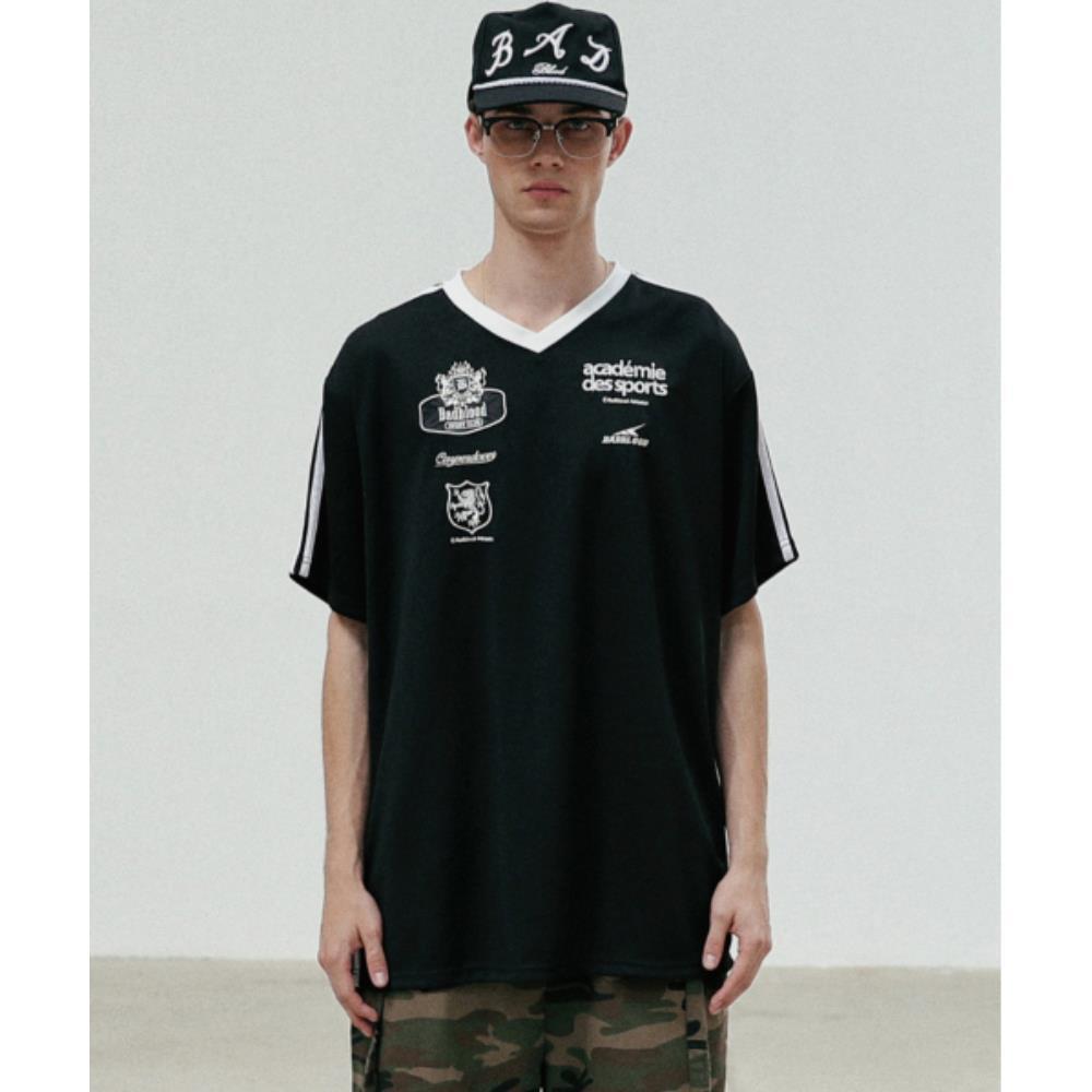 BADBLOOD Sports Club Jersey ADS Short Sleeve Black w-tee