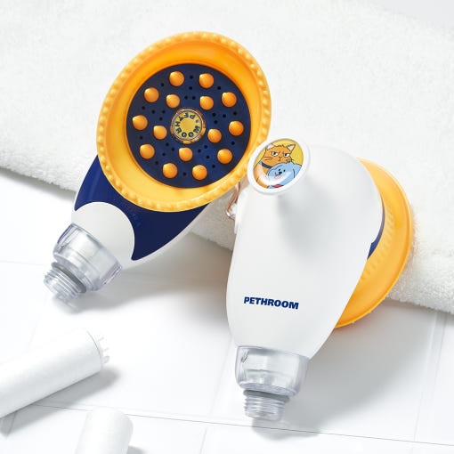 [フェスルーム] リラックス フィルター シャワー & リフィル 企画セット 犬/ 猫 専用 プレミアム シャワー