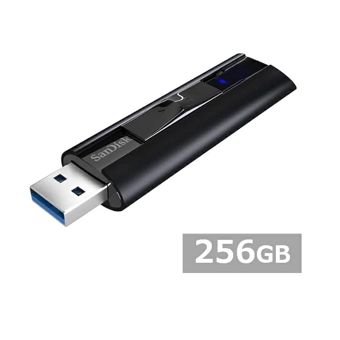 サンディスク USBメモリ SDCZ880-256G-G46 Extreme PRO USB 3.2 Solid State Flash Drive 256GB Sandisk USB3.2