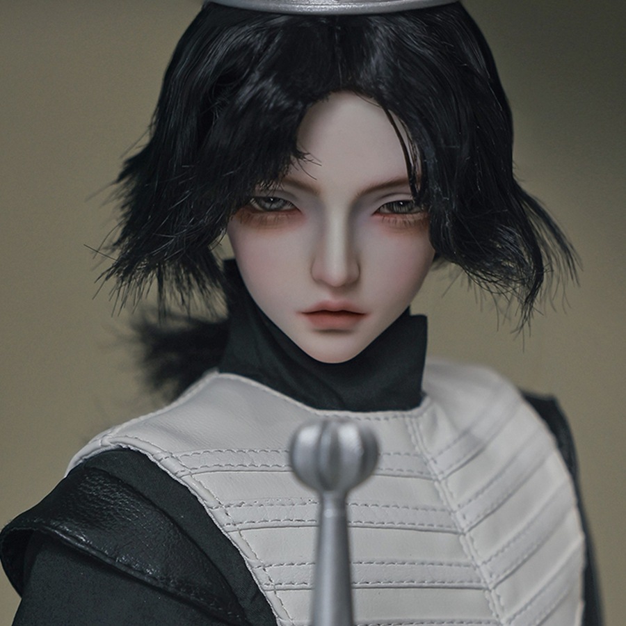 球体関節人形 sd人形 1/4 関節人形 BJDドール 46.5cm骑士ハンドメード化粧