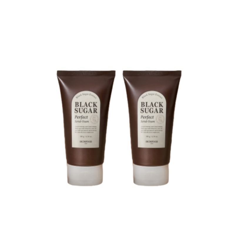 [2個]ブラックシュガーパーフェクトスクラブフォーム