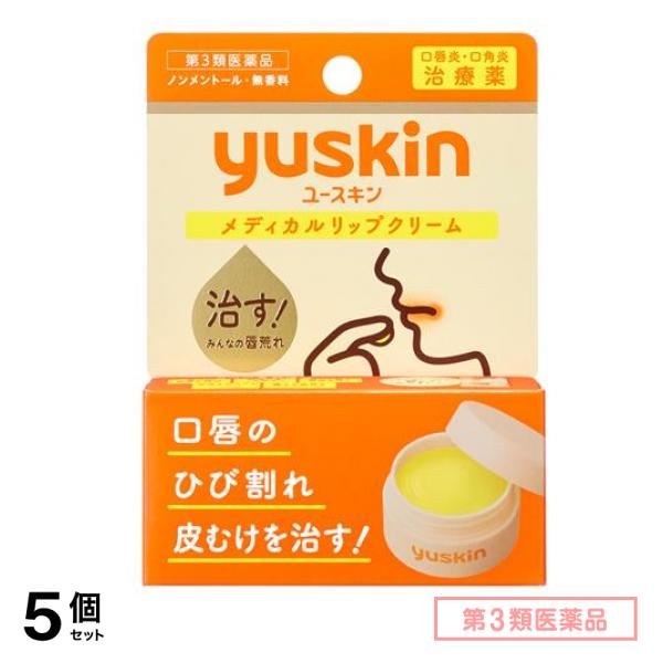 第３類医薬品 ユースキン メディカルリップクリーム 8.5g 5個セット