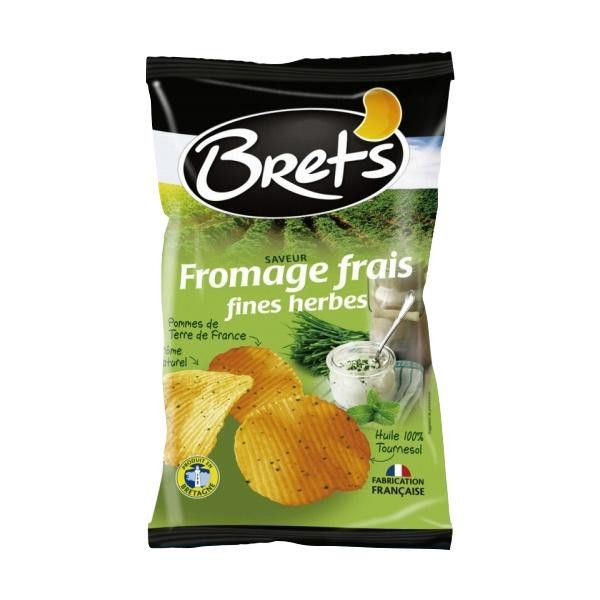 Brets（ブレッツ）　ポテトチップス　フロマージュ＆ハーブ　125gx10袋