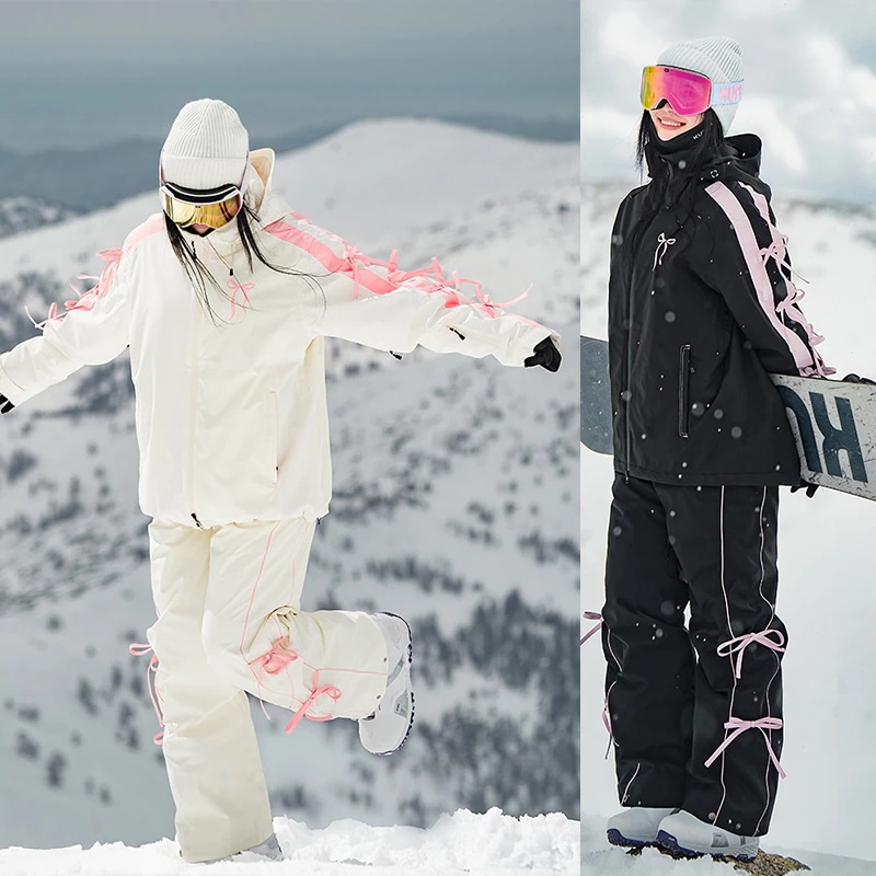 スノーボードウェア 2025 2026冬NEW 2COLOR レディース メンズ ジャケット アウター パンツ スキーウェア 18,339円