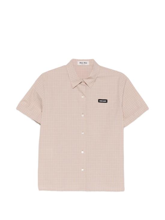MIU MIU Women Shirts MK1933 183AF0627 Bianco