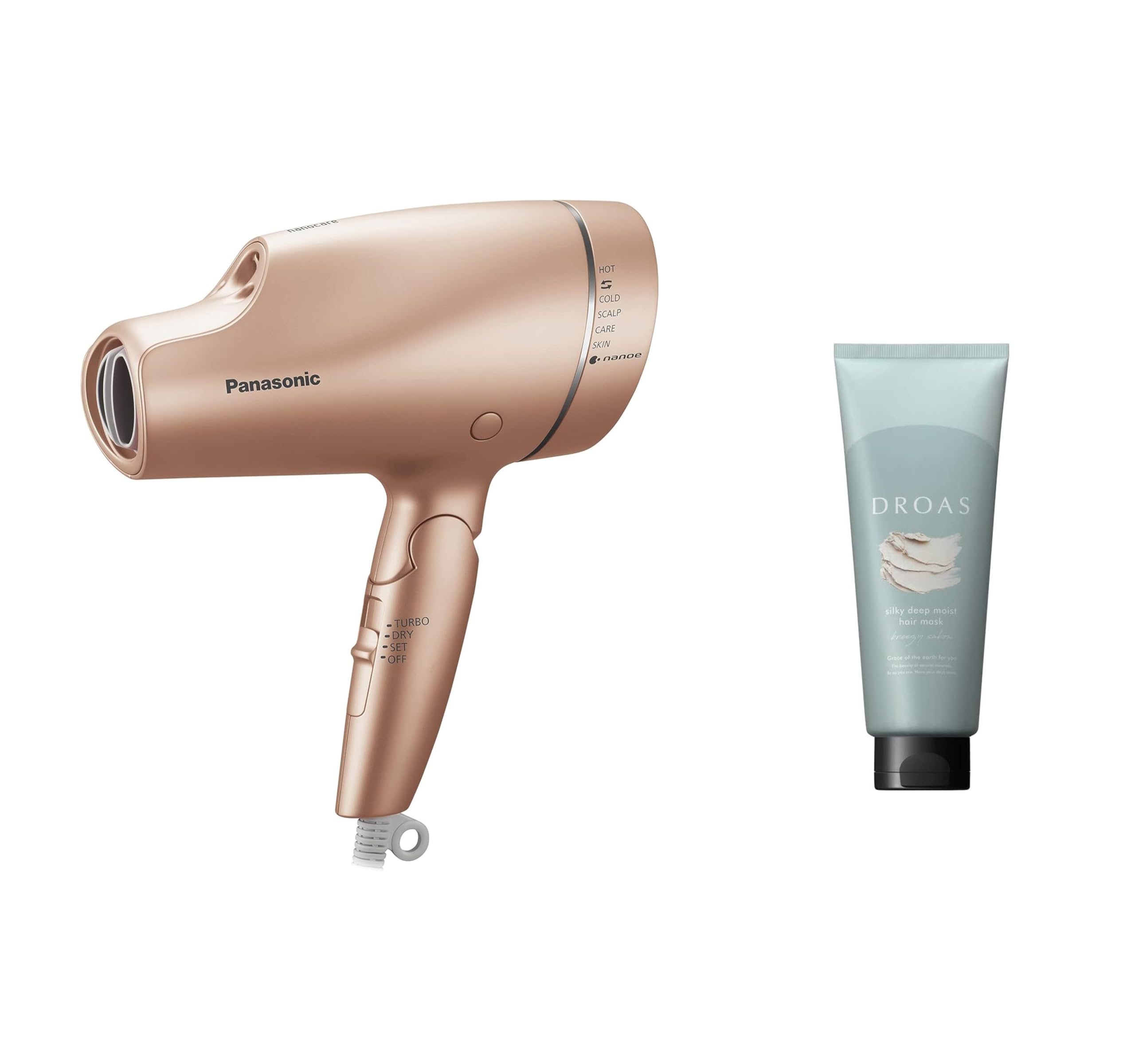 パナソニック ヘアドライヤー ナノケア 海外対応 ピンクゴールド EH-NA59-PN パナソニック ヘアドライヤー ナノケア ナノイー海外対応 ピンクゴールド