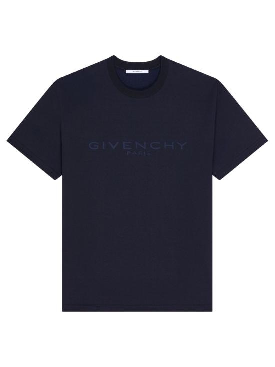GIVENCHY Men T-Shirts BM71NK3YSF 499 Blue