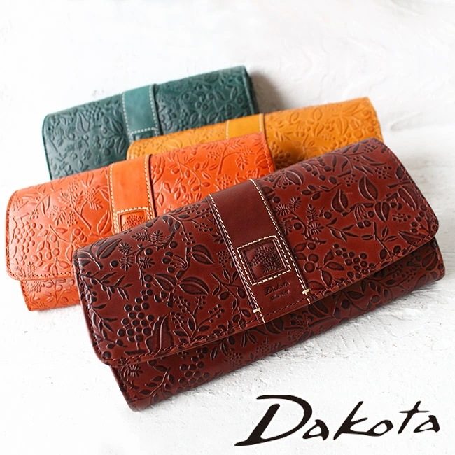 ダコタ 長財布 新品 Dakota 財布 かぶせ ブラック 小物 長財布 guide