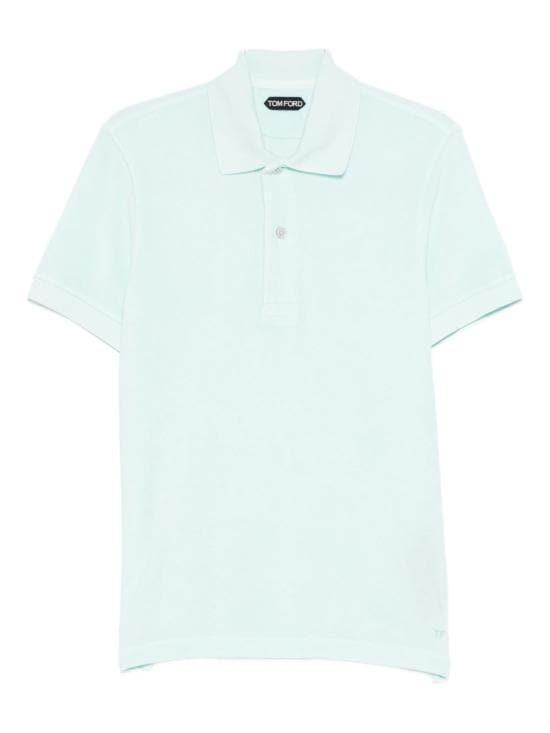 TOMFORD Men Polo Shirts JPS003 JMC079UCK Clear Blue