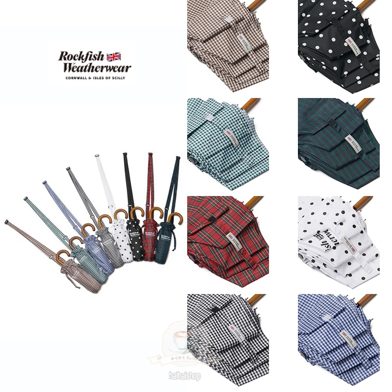 【韓国人気】 CLASSIC SHORT 折りたたみ傘 8color