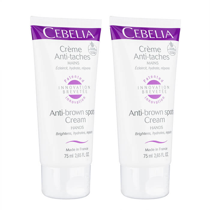 セベリア アンチブラウンスポットクリーム(ハンズ) 75ml 2本 CEBELIA ハンドクリーム：海外発送便商品　日時指定不可　国際郵便発送